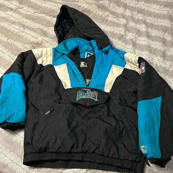 90s NFL Carolina Panthers Starter Jacket - Picture 1 of 4